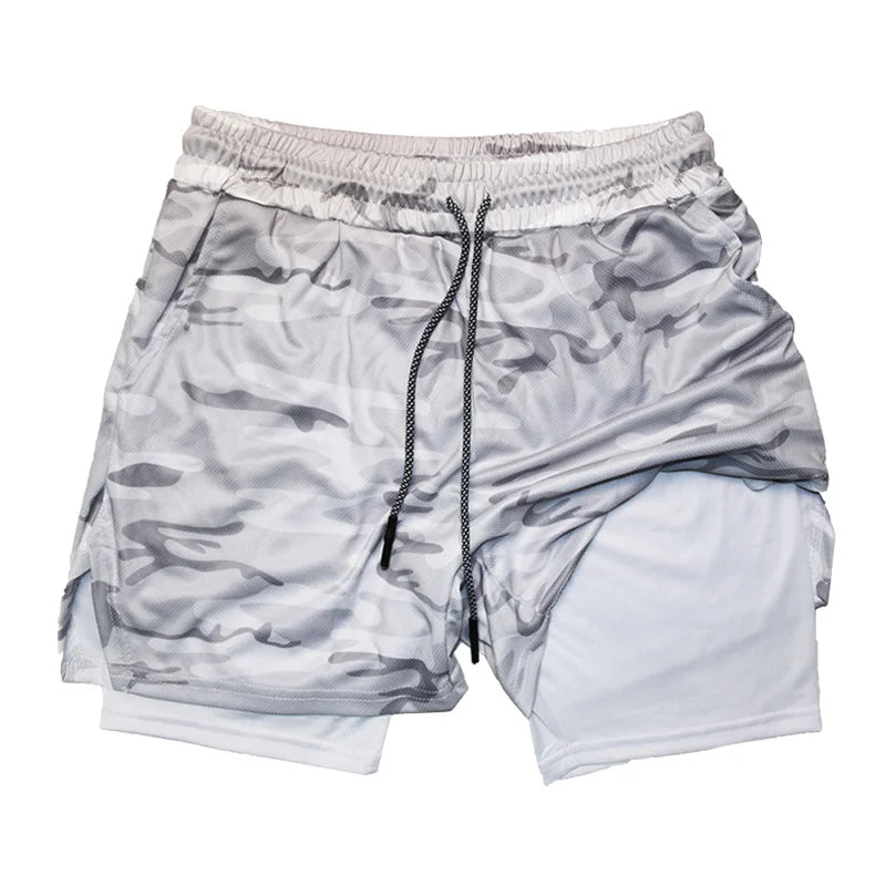 Pantalones Cortos Fitness 2 en 1 Multi-Bolsillos - MaxComfort™