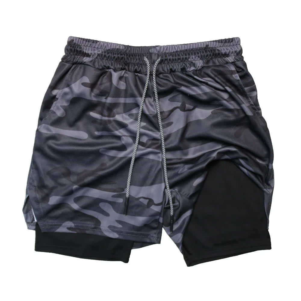 Pantalones Cortos Fitness 2 en 1 Multi-Bolsillos - MaxComfort™