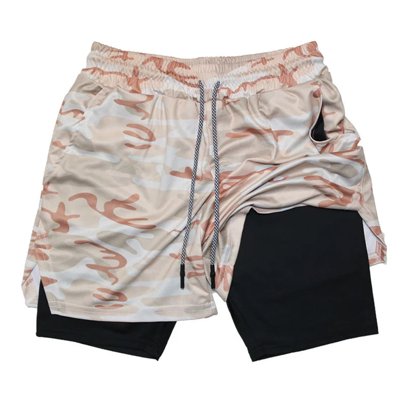 Pantalones Cortos Fitness 2 en 1 Multi-Bolsillos - MaxComfort™