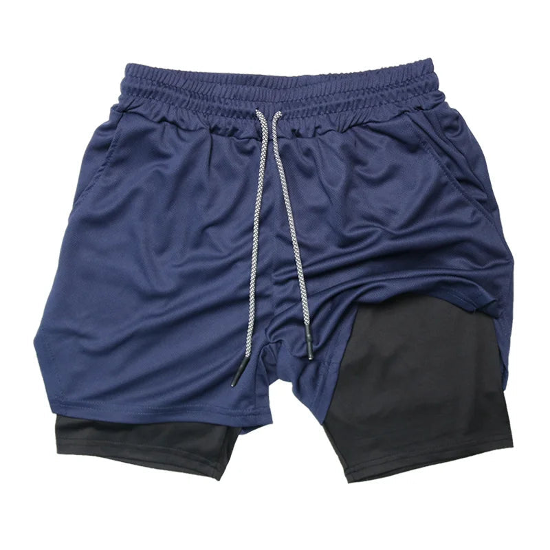 Pantalones Cortos Fitness 2 en 1 Multi-Bolsillos - MaxComfort™