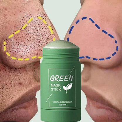 Mascarilla sólida de té verde – limpieza profunda y poros más finos