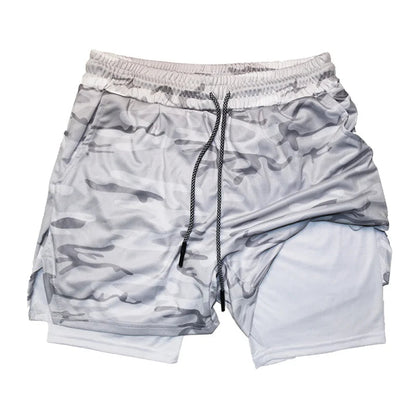 Pantalones Cortos Fitness 2 en 1 Multi-Bolsillos - MaxComfort™