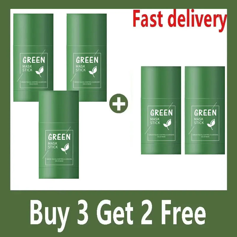 Mascarilla sólida de té verde – limpieza profunda y poros más finos
