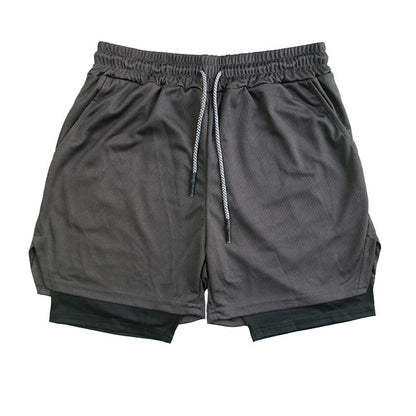 Pantalones Cortos Fitness 2 en 1 Multi-Bolsillos - MaxComfort™