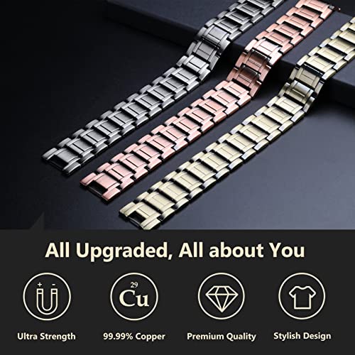 3X Strength Copper Magnetic Bracelet for men