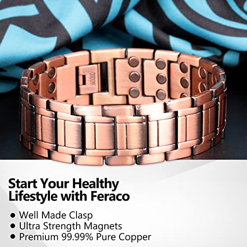 3X Strength Copper Magnetic Bracelet for men