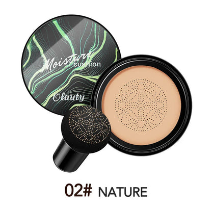 Base CC Cream con esponja Mushroom – hidratante y cobertura natural