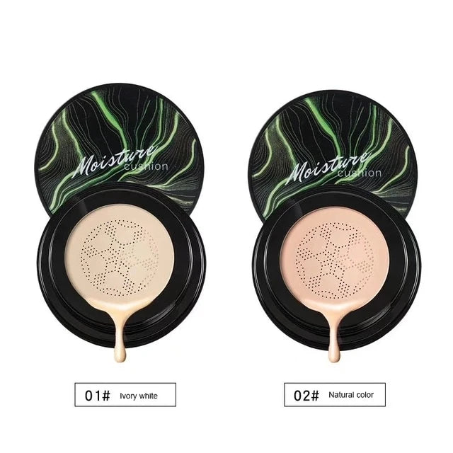 Base CC Cream con esponja Mushroom – hidratante y cobertura natural