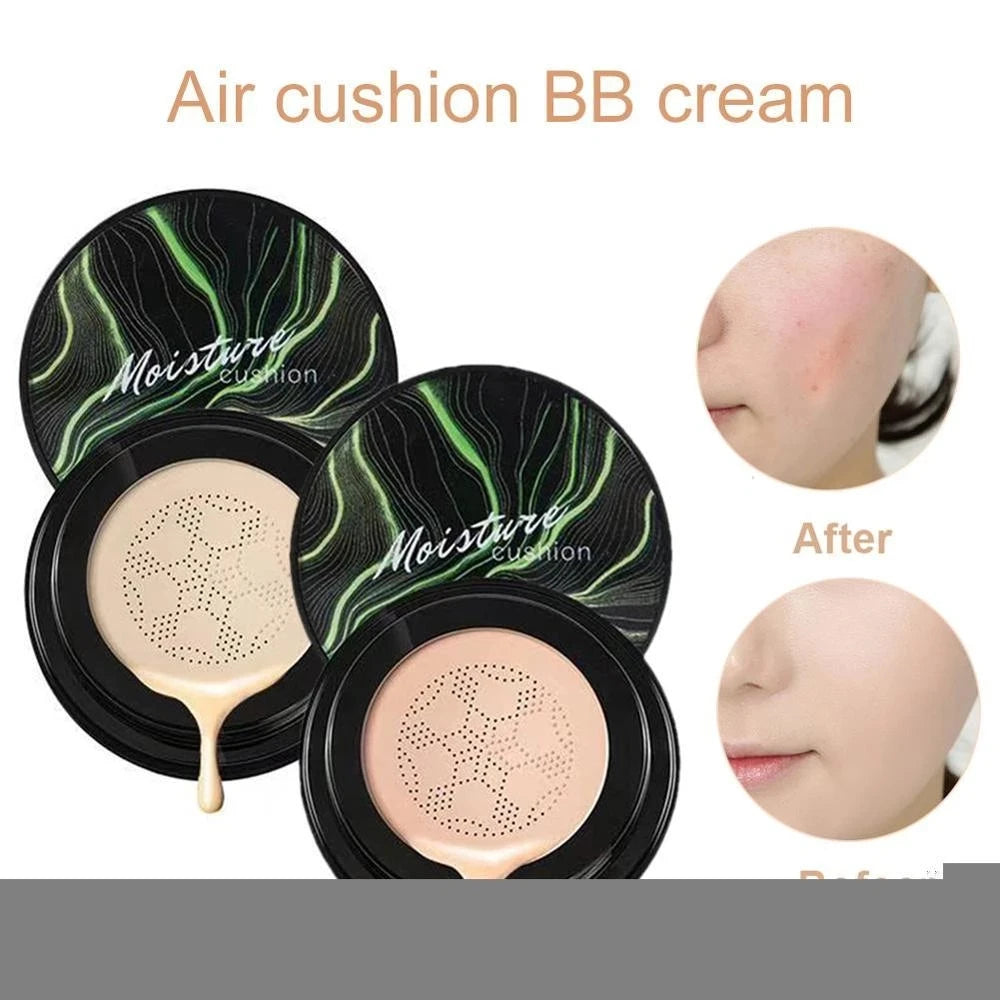 Base CC Cream con esponja Mushroom – hidratante y cobertura natural