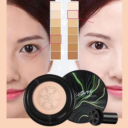 Base CC Cream con esponja Mushroom – hidratante y cobertura natural