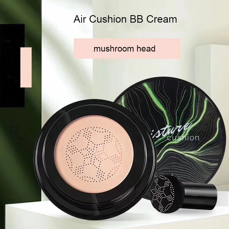 Base CC Cream con esponja Mushroom – hidratante y cobertura natural
