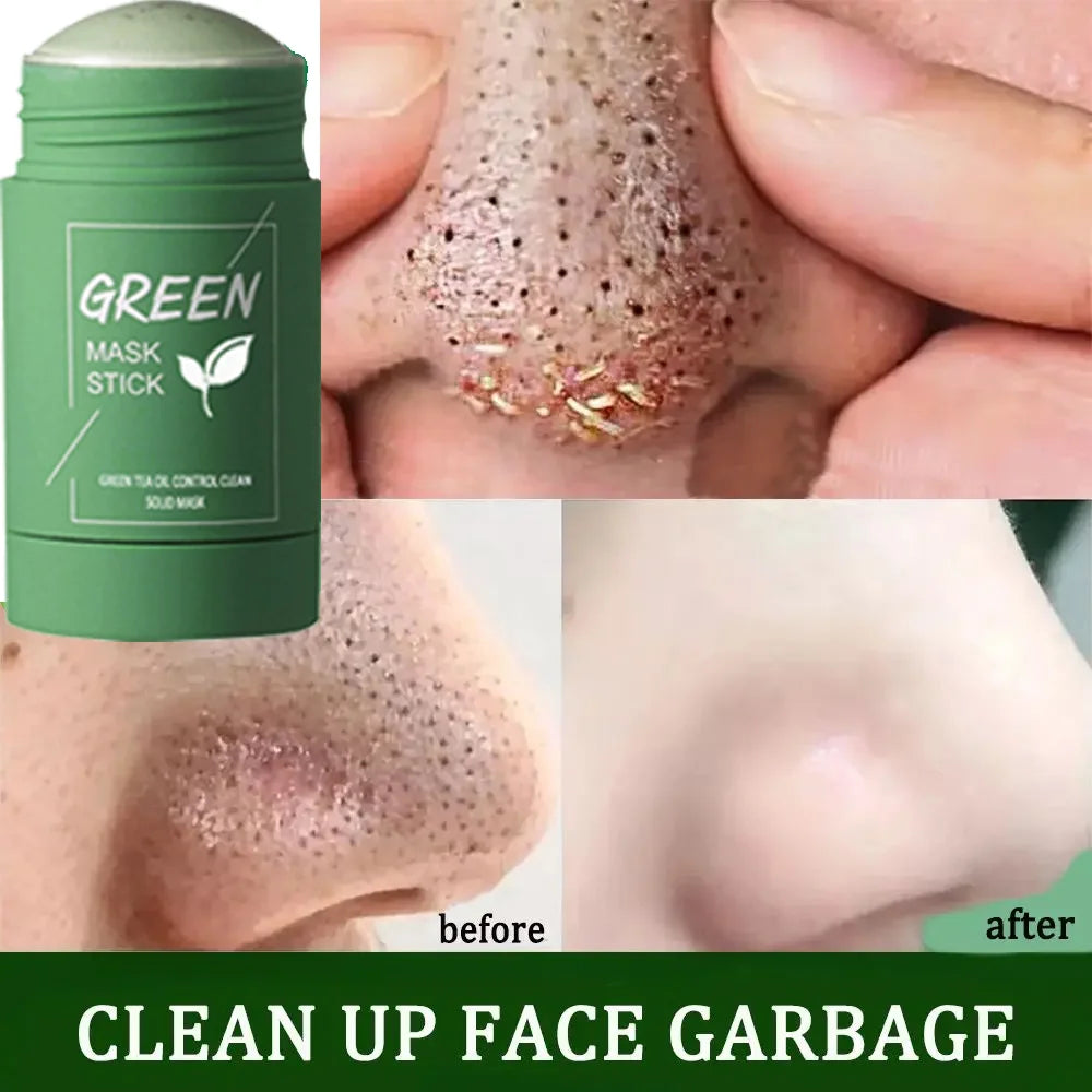 Mascarilla sólida de té verde – limpieza profunda y poros más finos